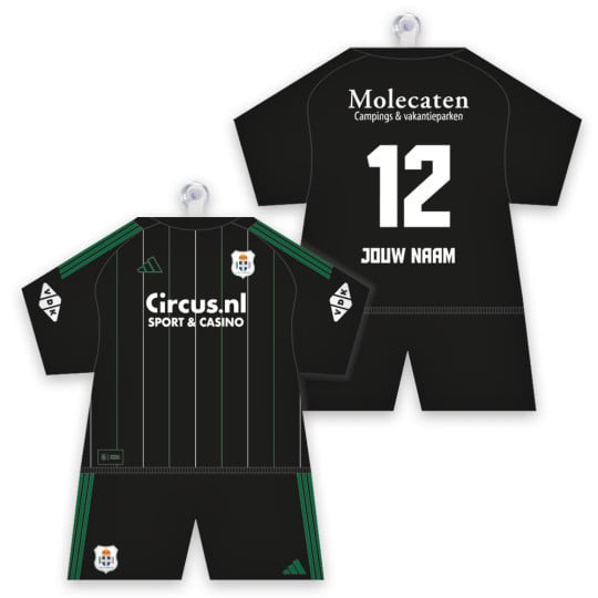 PEC Zwolle Maxidress Uitshirt 24-25 Gepersonaliseerd