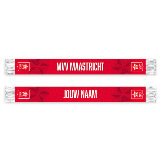 MVV Maastricht Sjaal Thuisshirt 24-25 Gepersonaliseerd