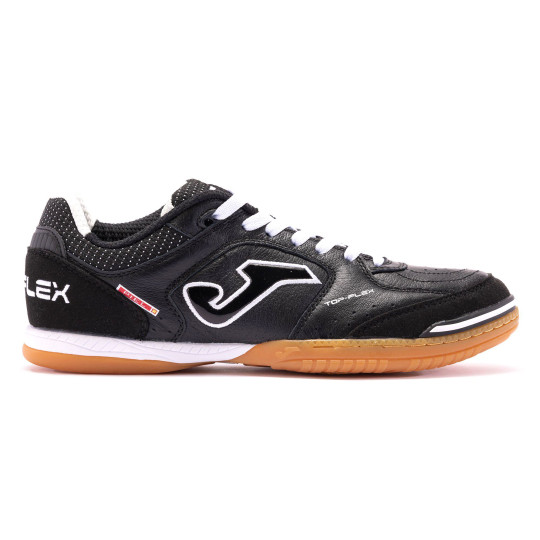 Joma Top Flex Chaussures de Foot en Salle (IN) Noir Blanc Brun