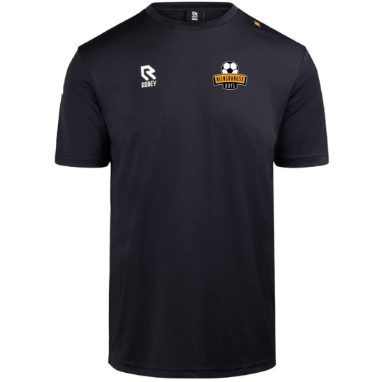 Rijnsburgse Boys Crossbar Trainingsshirt Senior Zwart