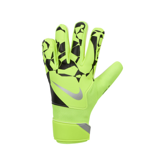 Nike Match Keepershandschoenen Kids Neongeel Zwart Zilver