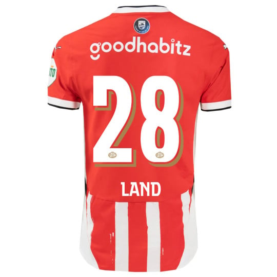 PSV Land 28 Thuisshirt 2024-2025 Authentic