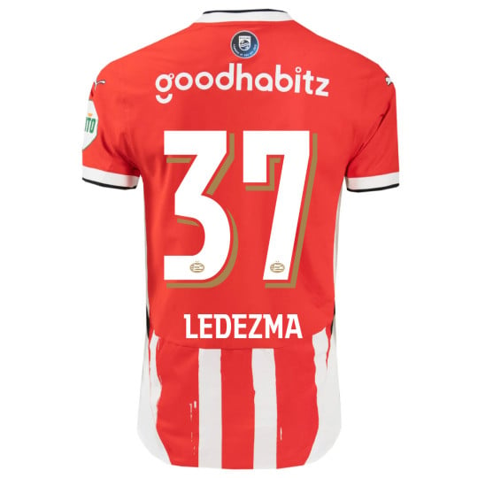 PSV Ledezma 37 Thuisshirt 2024-2025 Authentic