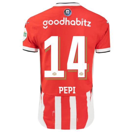 PSV Pepi 14 Thuisshirt 2024-2025 Authentic