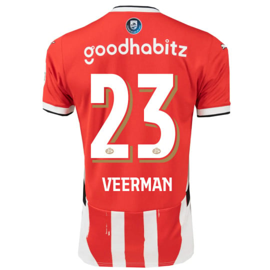 PSV Veerman 23 Thuisshirt 2024-2025