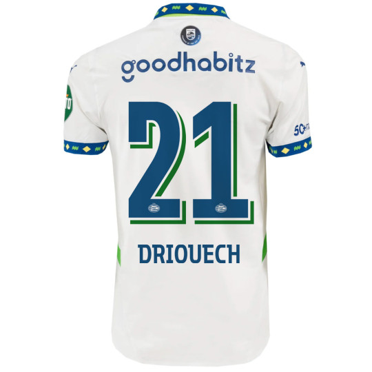 PSV Driouech 21 Derde Shirt 2024-2025 Authentic