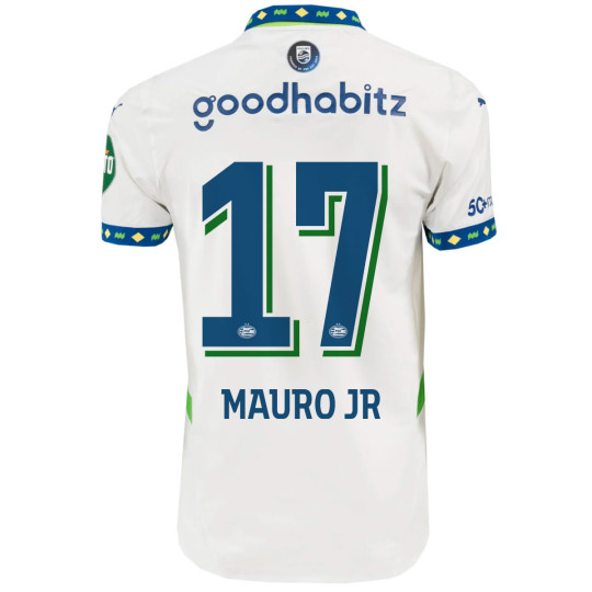 PSV Mauro JR 17 Derde Shirt 2024-2025 Authentic