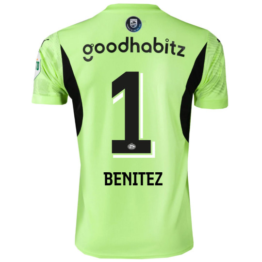 PSV Benitez 1 Keepersshirt 2024-2025 Speed Green