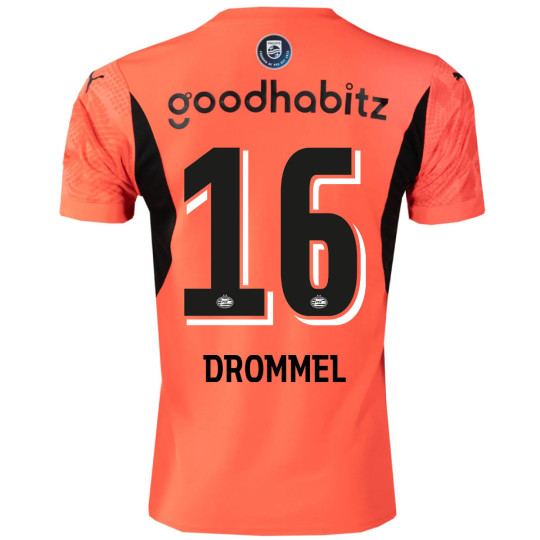 PSV Drommel 16 Keepersshirt 2024-2025 Neon Sun JR