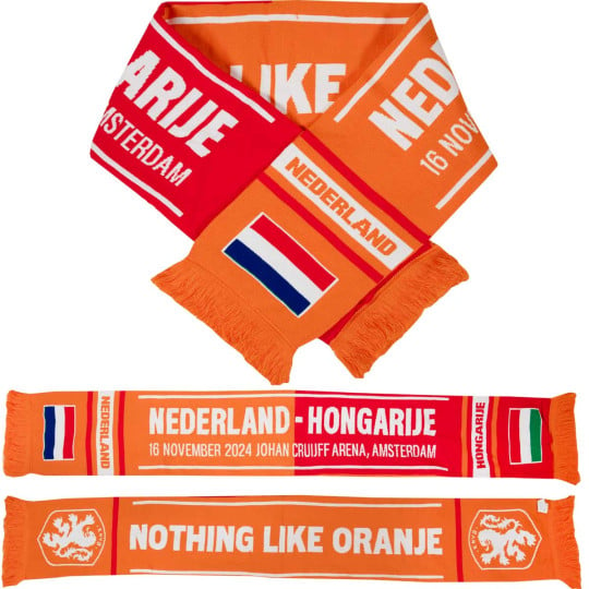 KNVB Orange Shawl Netherlands - Hungary