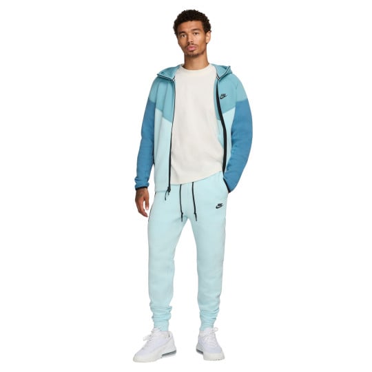 Nike Tech Fleece Sportswear Tracksuit Light Blue Turquoise Blue Black