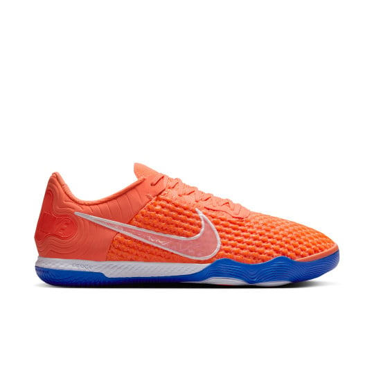 Nike React Gato Zaalvoetbalschoenen (IN) Oranje Blauw Wit