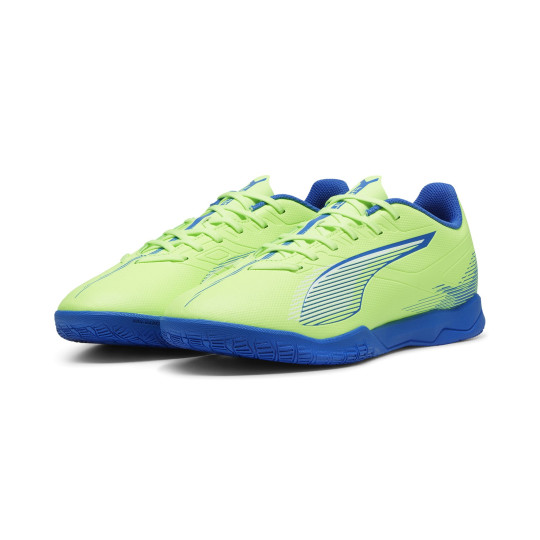 PUMA Ultra 5 Play Zaalvoetbalschoenen (IN) Groen Blauw Zwart Wit