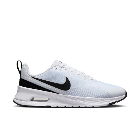 Nike Air Max Nuaxis Sneakers Wit Lichtblauw Zwart