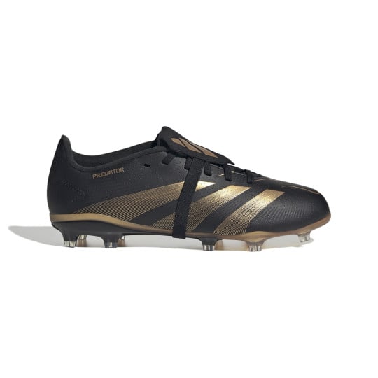 adidas Predator League FT Gazon Naturel Chaussures de Foot (FG) Enfants Noir Doré