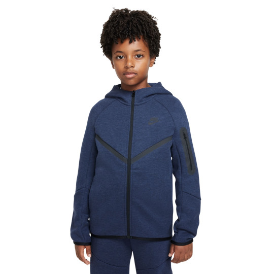 Nike Tech Fleece Sportswear Vest Kids Donkerblauw Zwart