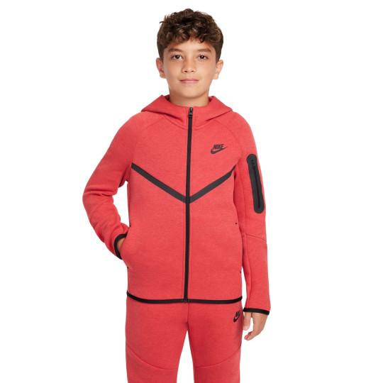 Nike Tech Fleece Sportswear Vest Kids Rood Zwart