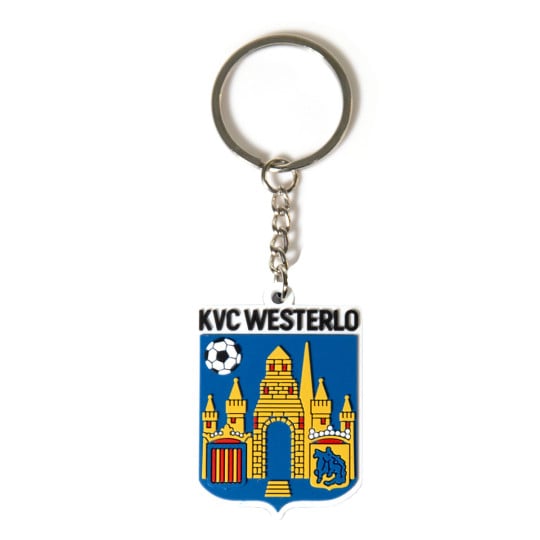 Porte-clés en caoutchouc KVC Westerlo