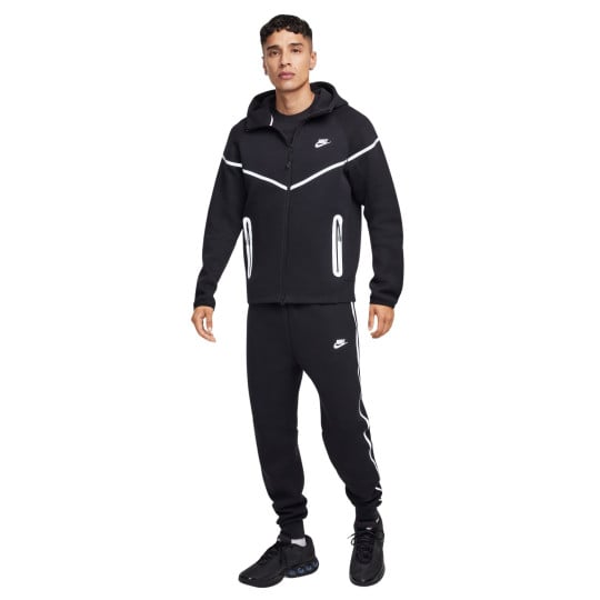 Nike Tech Fleece Sportswear Trainingspak Zwart Zilver