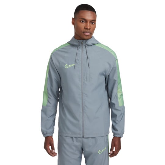 Nike Academy Trainingsjack Woven Blauwgrijs Lichtgroen