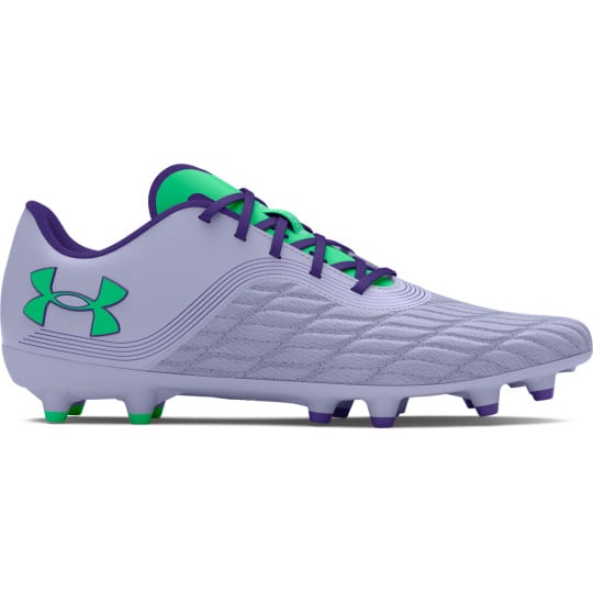 Under Armour Clone Magnetico Pro 3.0 Gras Voetbalschoenen (FG) Paars Groen