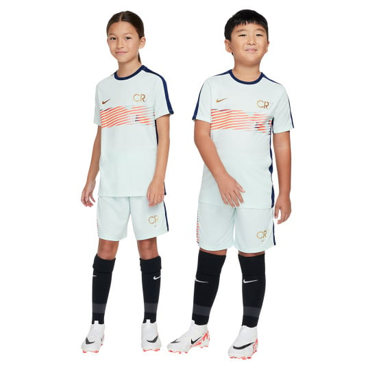 Nike CR7 Academy Training Set Kids Mint Green Dark Blue Gold