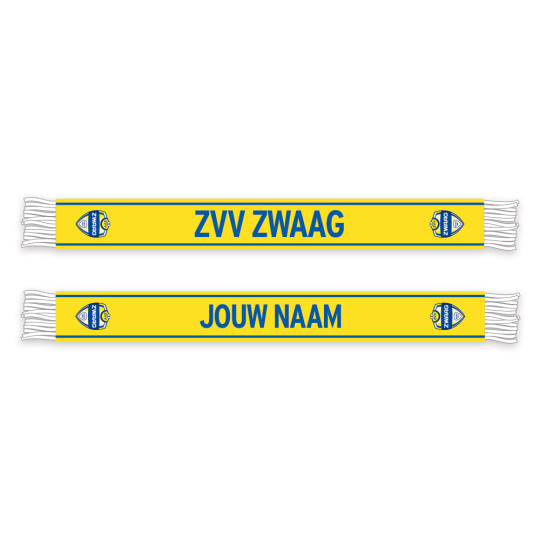 ZVV Zwaag Sjaal Geel Blauw