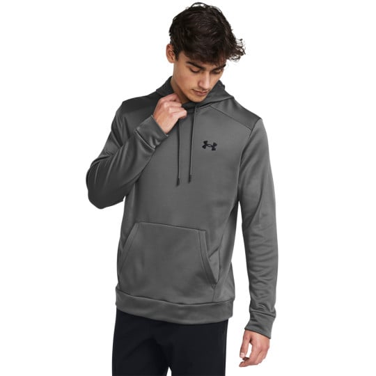 Under Armour Fleece Hoodie Grijs Zwart