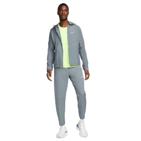 Nike Miler Repel Phenom Elite Trainingspak Full-Zip Lichtgrijs Zilver