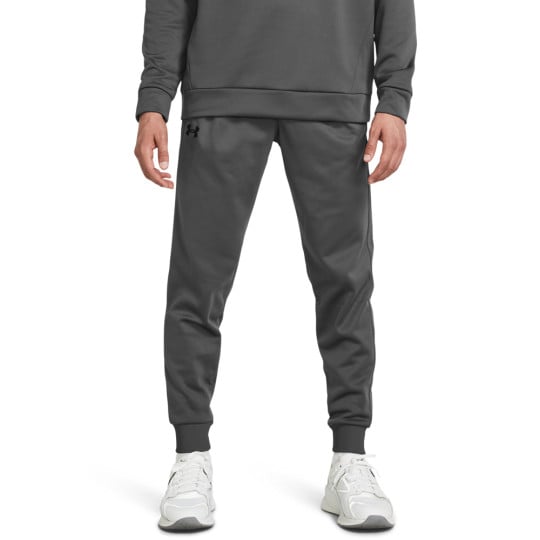 Under Armour Fleece Joggingbroek Grijs Zwart