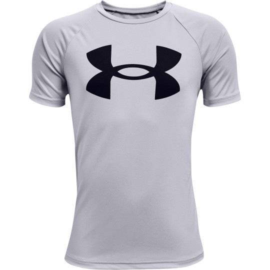 Under Armour Tech Big Logo T-Shirt Kids Grijs