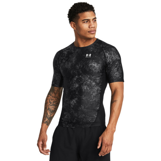 Under Armour Iso-Chill T-Shirt Zwart Wit