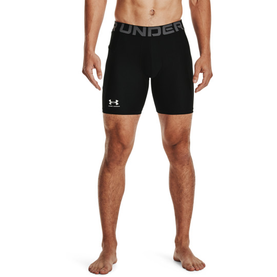 Under Armour HeatGear Slidingbroekje Zwart Grijs Wit