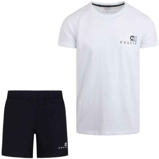 Set d'été Cruyff Pro blanc noir