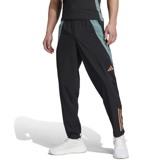 adidas Bayern Munich Présentation Pantalon d'Entraînement 2024-2025 Noir Vert Bronze