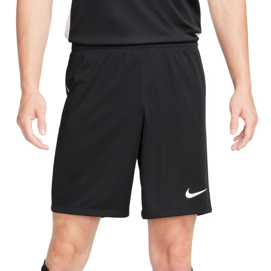 Short de football Nike Dri-FIT League III noir et blanc