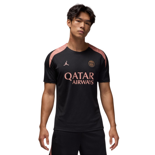 Nike Paris Saint-Germain x Jordan Strike Trainingsshirt 2024-2025 Zwart Roze