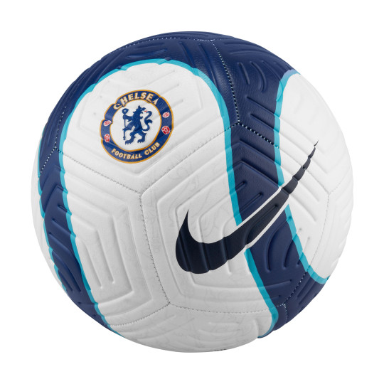 Nike Chelsea Strike Voetbal Wit Blauw Donkerblauw