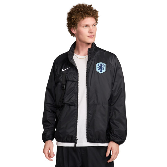 Nike Netherlands Halo Training Jacket 2024-2026 Black