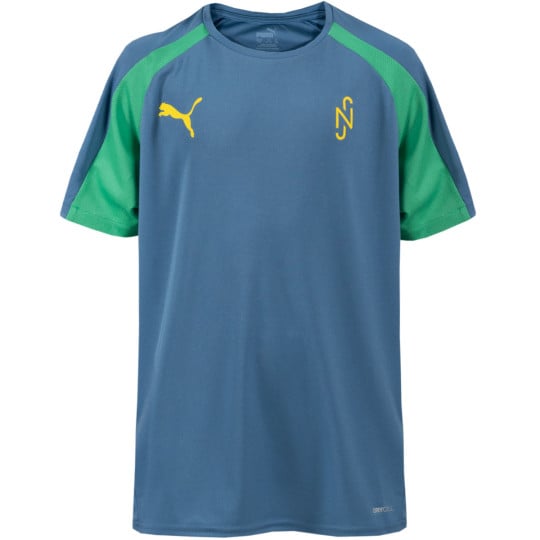 PUMA Neymar Jr. BNA Trainingsshirt 2.0 Kids Blauw Groen Geel