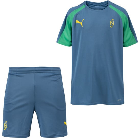 PUMA Neymar Jr. BNA Ensemble Training 2.0 Enfants Bleu Vert Jaune