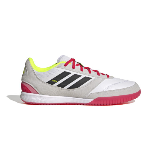 adidas Top Sala Competition II Zaalvoetbalschoenen (IN) Wit Grijs Rood Geel