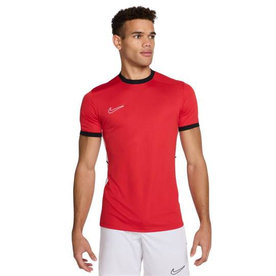 Nike Academy 25 Maillot d'Entraînement Rouge Noir Blanc