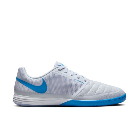 Nike Lunar Gato II (IN) Indoor Football Shoes Grey Light Blue White