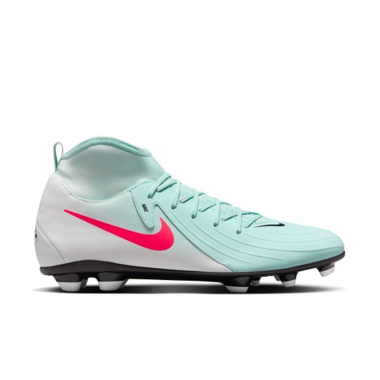 Nike Phantom Luna Club II Gras / Kunstgras Voetbalschoenen (MG) Mintgroen Rood Zwart