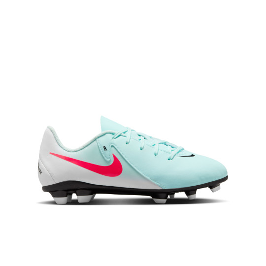 Nike Phantom GX II Club Gras / Kunstgras Voetbalschoenen (MG) Kids Mintgroen Rood Zwart