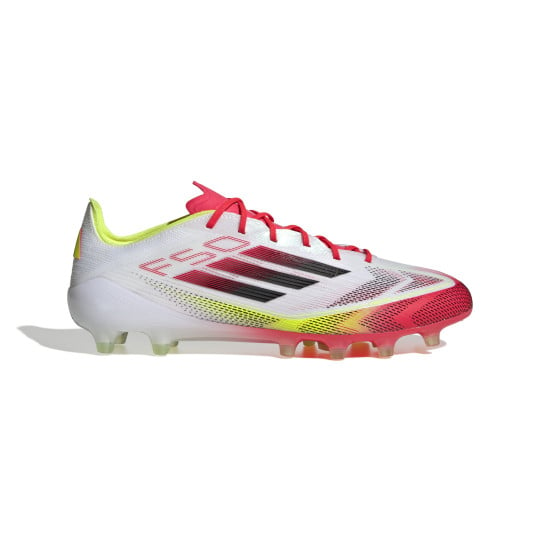 adidas F50 Elite Kunstgras Voetbalschoenen (AG) Wit Rood Zwart Geel