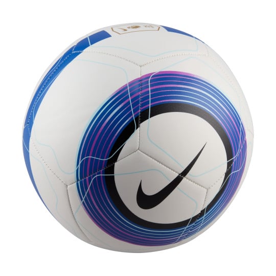 Nike Premier League Pitch Ballon de Foot 2024-2025 Blanc Bleu Mauve Noir