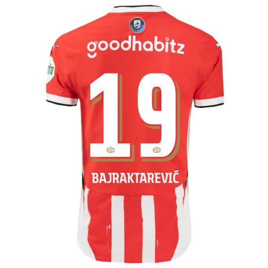 PSV Bajraktarević 19 Thuisshirt 2024-2025 Authentic