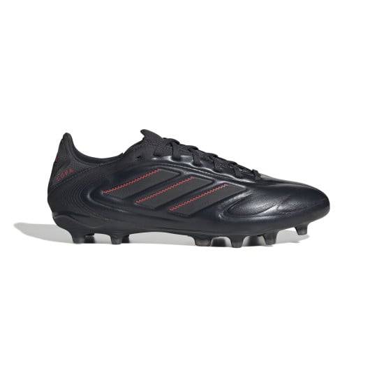 Chaussures de football adidas Copa Pure III Pro Gras (FG) noir gris foncé rouge